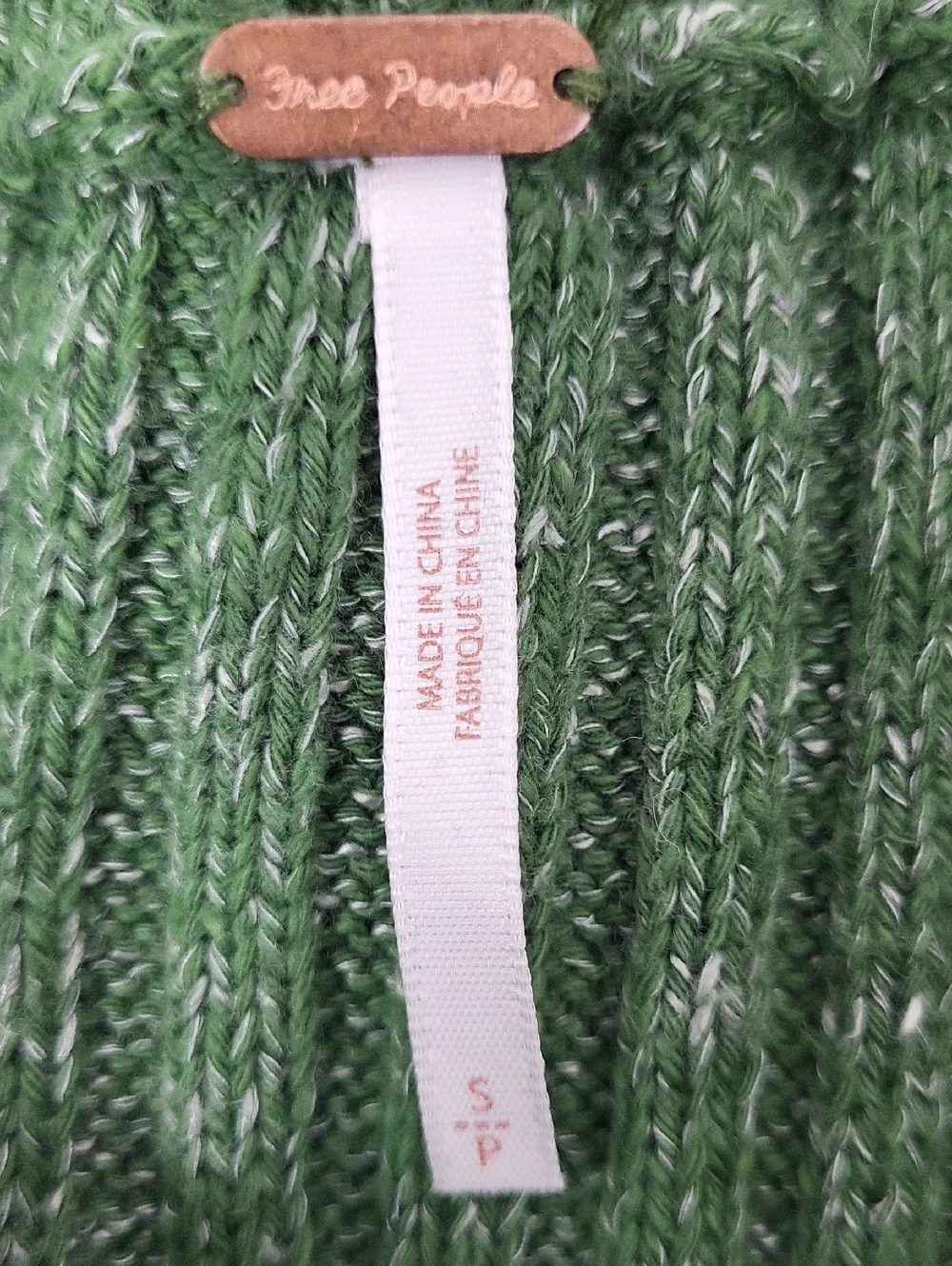 Free People Womens Ribbed Knit Maxi Skirt‎ in Forest Green. Size S